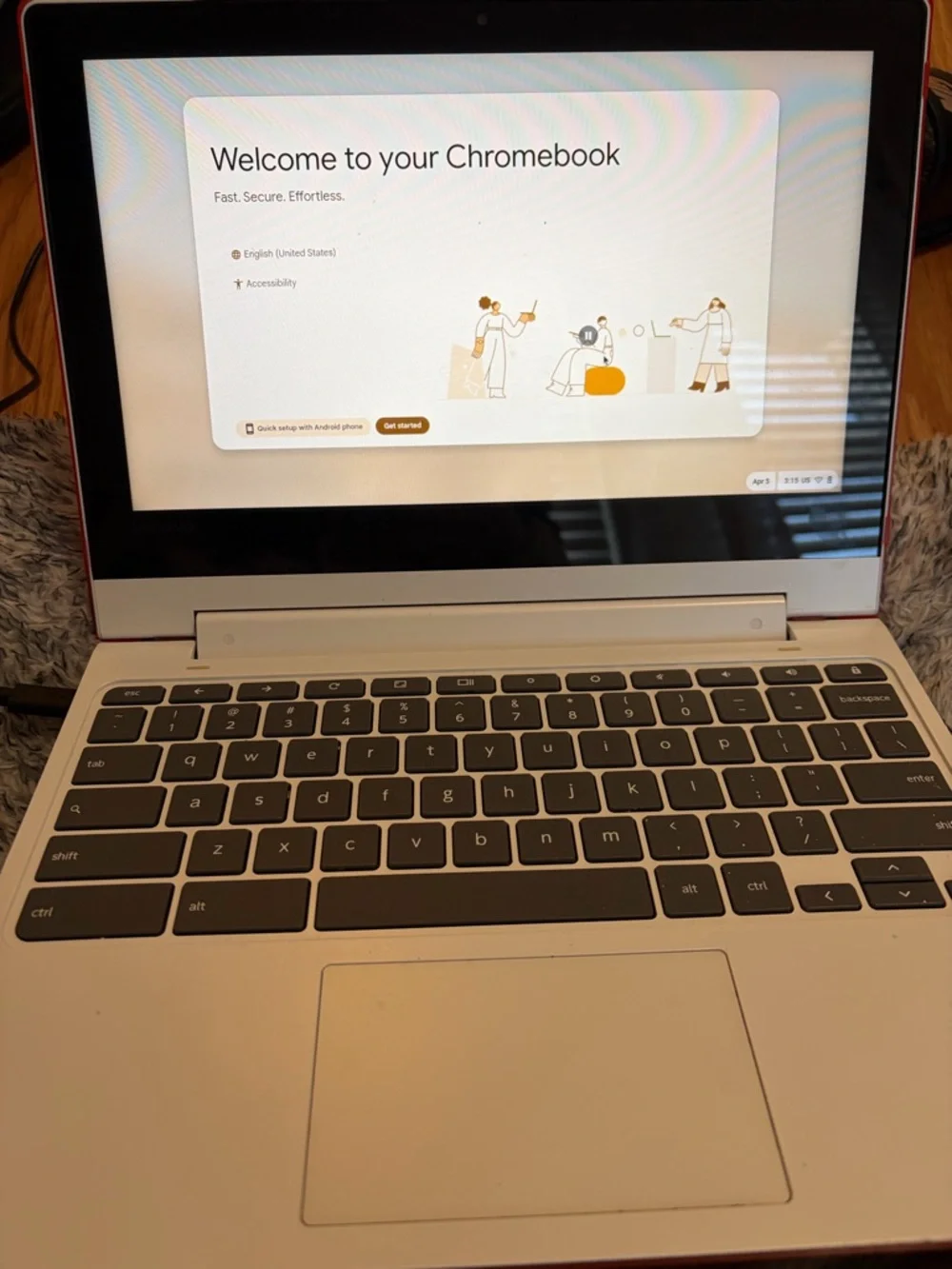 Used Lenovo Touchscreen Chromebook